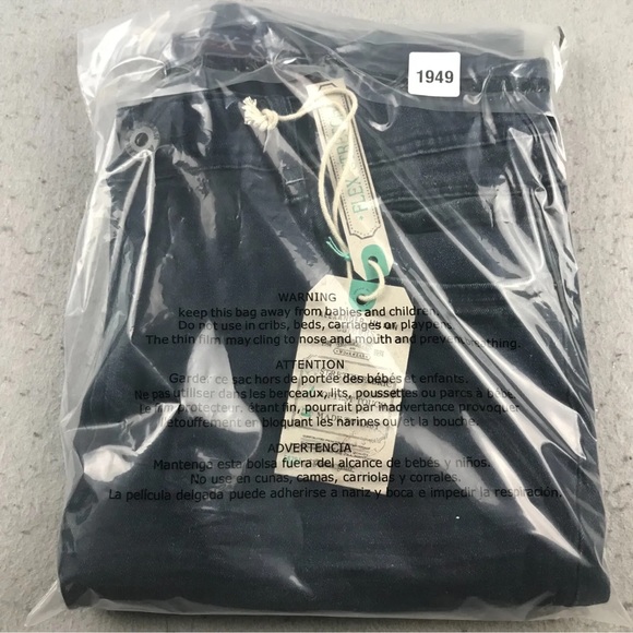 👖🌝ALEXANDER JULIAN SLIM STRAIGHT VINTAGE BRAND 🔥& WORK WEAR JEANS SIZE 36x32 - Picture 5 of 10